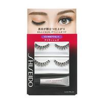 SHISEIDO Eyelashes V3 2 Sets of Adhesive Eyelashes, 3.3g juoda