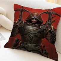 RPG Game D-Diablo 4 Pillowcases Home Bedding Decorative Pillow Cover Wedding Super Soft Pillow Case 16x16Inch