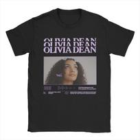 Vyrai Moterys Grafinis Dainininkė Olivia Dean Marškinėliai 100% Medvilnė T-shirt Drabužiai S