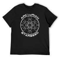 Arcturian Starseed Sacred Geometry T-Shirt topping sports fans graphic t shirt vintage mens graphic t-shirts hip hop S juoda