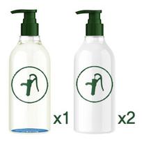 Mucota [extreme Damage Line] Green Pump Moisture Shampoo x1+Moisture Treatment X2 FREE