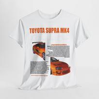 Stilingi vyriški marškinėliai su ikonišku Toyota Supra MK4 grafiniu dizainu Unisex marškinėliai XXXXL