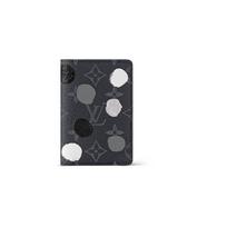 Louis Vuitton X Yayoi Kusama Kišeninis organizatorius Monogram dengto drobės piniginė Vyriška piniginė Juoda M81928 Gift Set(Basic Set+Box+Shopping Bag)