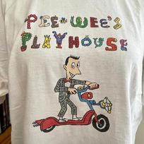Pee Wee Herman play house white T-SHIRT All sizes S to 45Xl BM1411 Unisex T-Shirt S