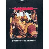 Vintažiniai 1990-ųjų CARCASS Symphonies Of Sickness Medvilniniai Marškinėliai Visų Dydžių BT1172 Unisex Marškinėliai XXL