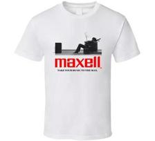 Maxell kasetinės juostos „Blown Away“ marškinėliai Dovana Unisex marškinėliai Dydis nuo S iki 5XL Unisex marškinėliai XL