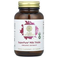 Pure Synergy, Super Pure Milk Thistle Organic Extract, 60 Capsules