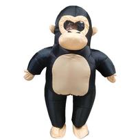 Inflatable prank monkey costume One size fits all adults juoda