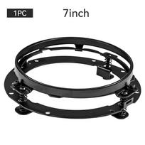Black/Chorme Mtorcycle Headlight Ring Bracket 7inch Led Round Trim Ring Mounting Bracket For Davidson Road King For Wrangler JK