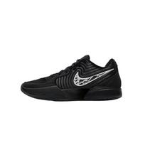 Nike Ja Morant 2 Liquid Metal 3.0 Atsparūs trinčiai žemi krepšinio batai Unisex Juodi Balti FD7327-003(Komanda1274-4.0) 40