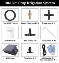 Smart Solar Water Timer Tuya WiFi Watering System Automatic Drip Irrigation Controller Flower Plant Timed Water Valve Garden Kit Tool