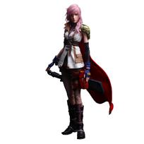 Final Fantasy XIII PLAY ARTS True Lightning PVC Painted Action Figure rožinė
