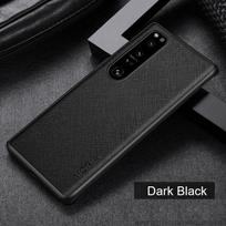 Fabric Case for Sony Xperia 5 10 1 VII VI V IV III ACE Pro-I Cover Soft Cloth PU Leather Shockproof Anti-slip Shell Fundas for Xperia 1 juoda