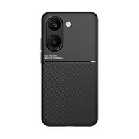 For Poco X8 Pro and X8 Pro Max Embossed Leather Case Magnetic Wireless Charging Good Grip Hand Feeling Soft Silicone Cover8 Artificial leather&Poco X8 Pro Max