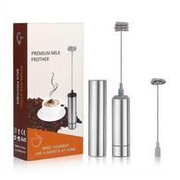 Rechargeable Wireless Milk Frother Handheld Design 3 Speed Settings Electric Foam Maker Wireless Operation Electric Power sidabras