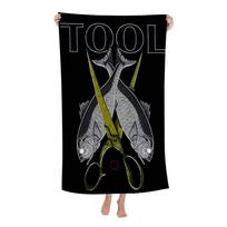 Rock Classic T-TOOL Juosta Vonios rankšluostis Mikropluošto Minkštas Sugeriantis Vandenį Kvėpuojantis Mergaitei Vaikams Dekoratyvinis Animacinis Paplūdimio rankšluostis W40*H60(CM)