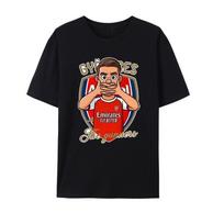Gykeres medvilninis Unisex marškinėlis Arsenal futbolo marškinėlis Atminimo marškinėlis Vasarinis Oversized MOTERIŠKAS trumpomis rankovėmis T-shirt XL