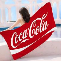 C-Coca C-cola Vintažinis Logotipas Mikrofibros Spausdintas Paplūdimio Rankšluostis Kalnų Laipiojimas Joga Paplūdimys Plaukimas Bėgimas Sugeriantis Minkštas Rankšluostis W40*H60(CM)