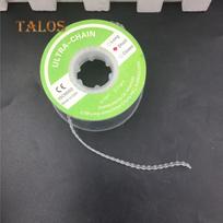 Dantų įrankis Ortodontinė Elastic Clear Ultra Power Chain Guminė juosta 3 tipų Patogi Short