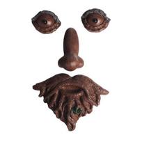 Creative Green Leaf Beard Tree Face Resin Crafts Outdoor Garden Decoration Gift