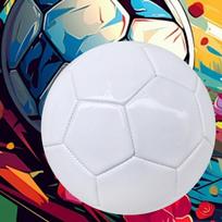 Baltas Futbolo Kamuolys Futbolas Premium Oficialus Mačas Lauko Sportas Mergaitėms Berniukams Žaislai Size 5