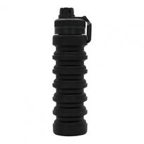 750 ml patvarus silikoninis sulankstomas vandens butelis Lengvas sulankstomas vandens butelis BPA nemokamas sportinis sulankstomas butelis lauke CHINA