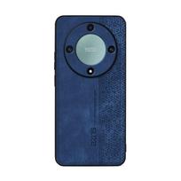 Leather Case for Honor X9b Case Ultrathin Cube Pattern Full Protect Cover for Honor X9A X9B Case Honor X9b mėlyna