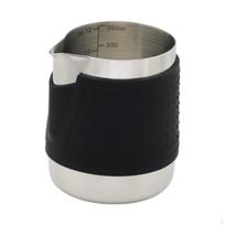 Handleless Milk Pitcher Coffee Frother Cup with Spout Espresso Steaming Frothing 350ml