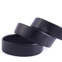 Microfiber Scratch-Resistant Automatic Buckle Headless Belt Lychee Pattern Men'S Business Belt Pu Belt Body 135cm
