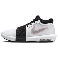 Nike LeBron Witness 8 Balti University Red Juodi Unisex Sportbačiai FB2239-103 43