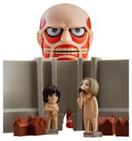 GOOD SMILE COMPANY Nendoroid Attack on Titan Colossal Titan Renewal Set Plastic Painted Movable Figure G17056 Non-Scale