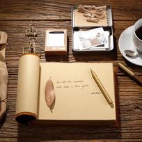 Vintage Cowhide A5 Magic Book: Planner, Diary, Sketchbook, Photo Album Bright Coffee (Vintage Style)