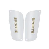 Black Double-Layer Youth Shin Guards: Thickened Adult Sports Foot Protectors mažos baltos spalvos