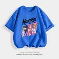 Fashion TShirts Summer Clothing KPop Demon Hunters T-shirts Casual Sports Wear Short-sleeved Tops Simple 110