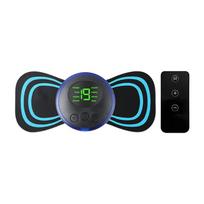 Mini Electric Neck Massager EMS Tens Pulse Stimulator for Cervical Spine Back Body Arm Leg Muscle Relaxation