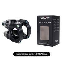Wake Mtb Galios Vairas Road Bike Kalnų Dviratis Tiltas Trumpas Galios 31.8mm 35mm Road Vairo Stalas Reguliuojamas Vairo Stovas Važiavimas Dviračiu