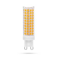 G9 LED Bulb 10W AC100-265V, 124 LEDs SMD2835 No Flicker, Ceramic Base, for Chandelier Living Room Lighting, Replace 100W Halogen, Warm/Cool White WARM WHITE