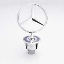 Metal Star Bonnet Hood Logo Emblem Badge For Mercedes Benz AMG Maybach W204 W205 W203 W211 W212 W213 C180 C200 E200 E260L S A