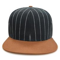 Korėjietiško stiliaus vyriška hiphopo plokščiakraštė kepurė - Madinga, universali lauko kepurė Adjustable 56-60cm Head Circumference