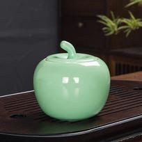 Creative Ceramic Apple Sealed Tea Cans Wedding Candy Gift Box Christmas Storage Jar Decoration Crafts Porcelain Home Decoration