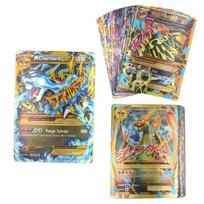 100 vnt. Pokemon kortelių Blizgančios VSTAR GX EX VMAX MEGA TAG TEAM Energija Treneris Charizard Pikachu Kolekcija Kovos kortelė I12 30PCS - VMAX
