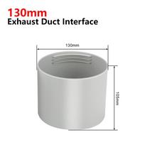 13/15CM Flexible Conditioner Exhaust Hose Tube Extra Long Air Conditioner Pipe Duct Extension Exhaust Hose For Air Conditioning