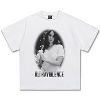 Lana Del Rey Ultraviolence Graphic TShirt Women Unisex Oversized Pop Singer Casual Cotton Short Sleeve Retro Streetwear Top M