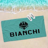Bike Logo B-Bianchi Brand Anime Beach Swimming Towel Soft Absorbent Washcloth Children's Gifts For Kids Travel Camping Gym W40*H60(CM)