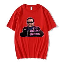 Michael Scott Homage The Office Men T-shirts Tv Series Dwight SchruteJim Halpert It's Britney Graphic T-shirt Streetwear Unisex 4XL