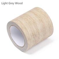 5M/Roll Wood Grain Furniture Repair Duct Tape Realistic Looking Wood Repair Tape Skirting Line Floor Sticker Home Decoration 5.7cm x 4.75m
