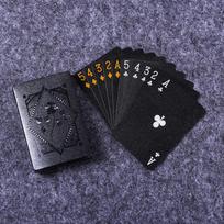 Spalva Juoda Auksinė Žaidimo Kortos Kortų Žaidimas Kortų Grupė Vandeniui Atsparus Pokerio Rinkinys Magija Dmagic Pakuotė Stalo Žaidimų Kolekcija Pramogos