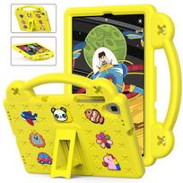 Skirtas Lenovo Tab M10 Plus3rd Gen TB-125F 128F 10.6 TB-X606F X606X Kid Safe EVA Tablet Case Tab K10 TB-X6C6 TB-X306F X306X dangtelis TB-125F or TB-128F geltona