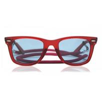 Ray Ban Rb2140f Azijietiškas prigludimas 661456 Unisex akiniai nuo saulės Transparent Red/52