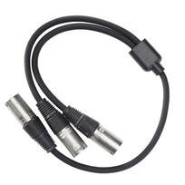 JORINDO JD60711 XLR Male į Dual XLR Male Kabelis Y tipo Skirstytuvas Mikrofono Kabelis